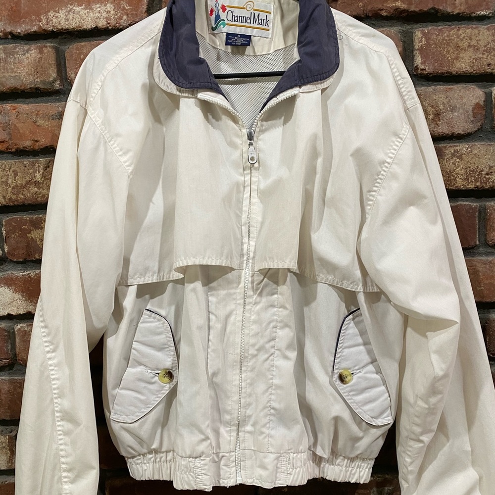 Vintage Channel Mark Windbreaker/Bomber Jacket